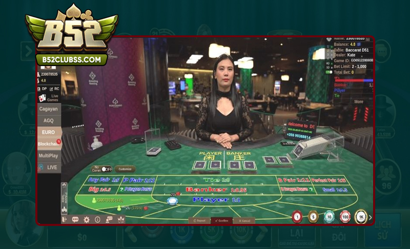 Điểm cần lưu ý khi chơi Live Casino tại B52 Club