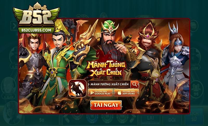 Nắm rõ về Quay Slot Mãnh Tướng Công Thành B52club